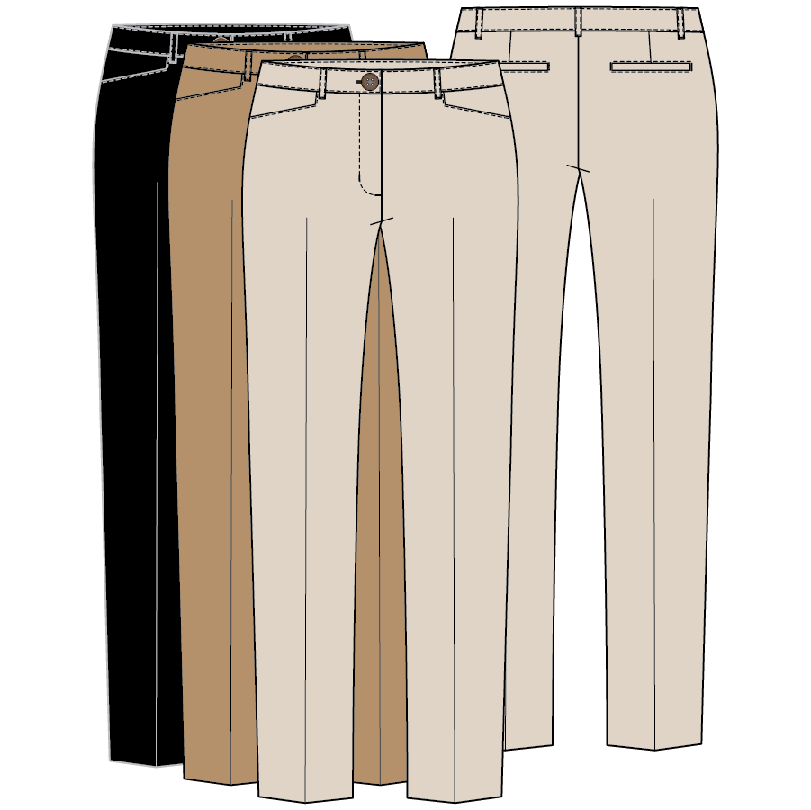 Taylor Fly Front Trouser