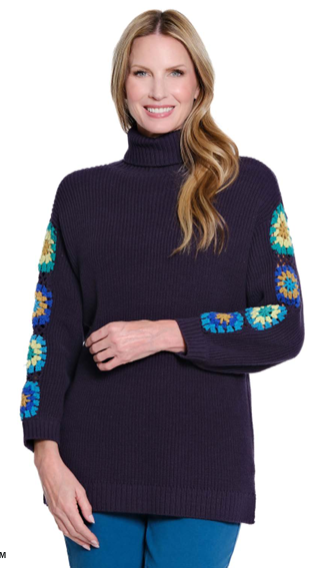 Emma Multi-Patch Sweater
