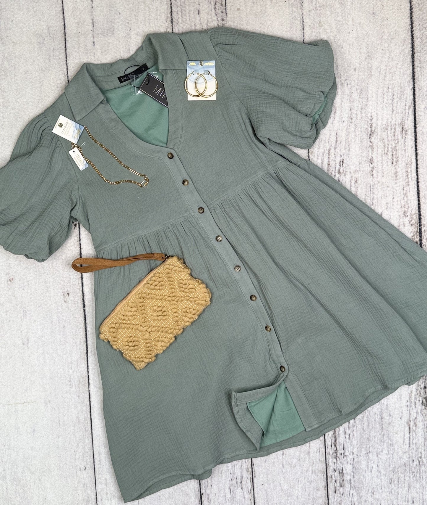 The Cheyenne dress Mint Julip