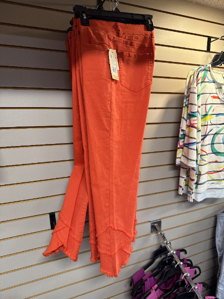 Kristina Hanky Hem Cropped Pant