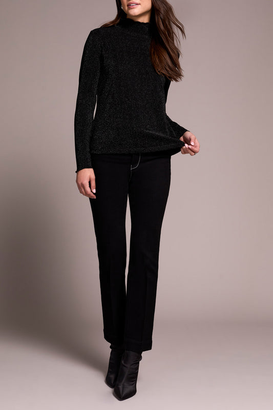 Meredith Mock Neck Top