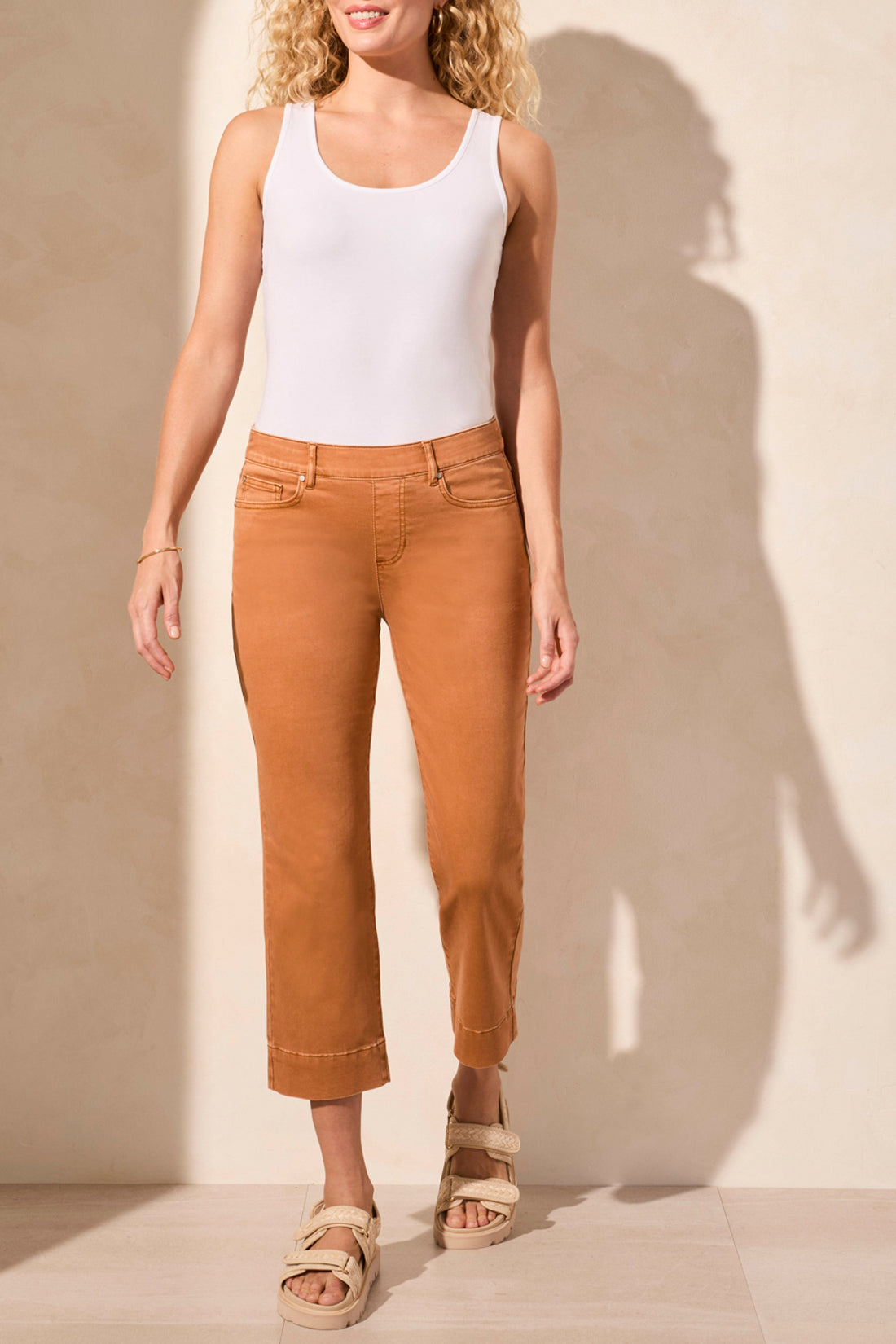 Kicky Flare Capri 5 pkt Pinecone