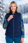 Michelle Zip Front Quilted Vest