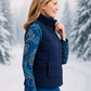 Michelle Zip Front Quilted Vest