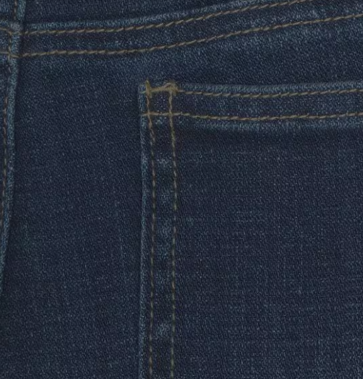 Patsy Straight Leg Jean with Bow Trim