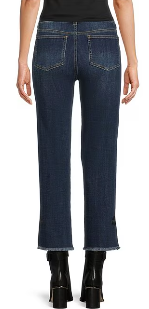 Patsy Straight Leg Jean with Bow Trim