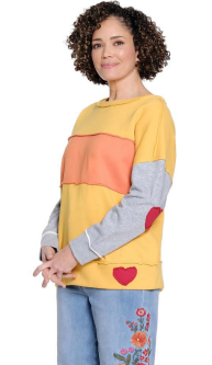 Katie Colorblock Sweatshirt